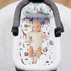 100  Cotton Bassinet Sheets 2 Pack  Sheets  Jungle Animals Theme 