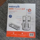 Waterpik Sonic Fusion 2 0 Brush   Water Flosser Dental Care Set White New Nib
