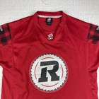 2014 Ottawa Redblacks Football Alternate Canada Red Jersey Mens Sz L Cfl Reebok