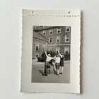 Vintage B w Snapshot Photograph Beautiful Affectionate Young Women Baseball