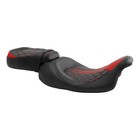 Low-profile Seat With Gel Fit For Harley Touring Street Glide 2009-2023