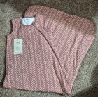 Kyte Baby Sleepsack Size Xl 1 0 Tog New With Tags Dusty Rose Herringbone