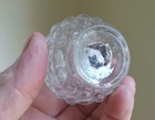 1860s Pontiled 3 Pc Mold Blown Small Hobnail Cologne Bottle Only 3 3 4 