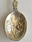 Vintage Souvenir Spoon Collectible Quebec Canada White Lily