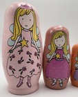 5pc Fairy Themed 6   h Russian Nesting Dolls  Nesting   Matryoshka