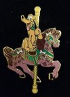 Disney Auctions Pin     Pluto Riding Carousel Horse     Le 1000  2004