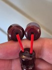 Cherry Islamic Prayer Bakelite Amber  Rosary  15 15mm  33 Beads tasbih