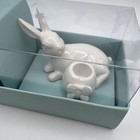 Williams Sonoma Tiny Taper Candle Holders White Rabbits Butterfly Spring New