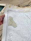 Old Patina Noaa Nautical Chart 18774 Gulf Of Santa Catalina California Coast