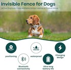 Gps Dog Collar Wireless Fence Training Waterproof App Control No Subscription