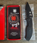 Spyderco Tenacious Lightweight Folding Knife C122psbbk Black Frn Combo Edge Blad