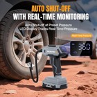 Workprox 150 Psi Cordless Car Tire Pump With Digital Pressure Gauge For Cars Usa