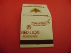 1- Match Book   the Thunderbird Motor Inns   West Coast  Complete  A      