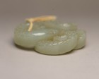 Chinese Natural Hetian Jade Carved Exquisite Snake Statue Figurines Art