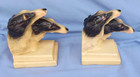 Borzoi  Bookends Art Deco Dog Figurine 1938 Original Finish
