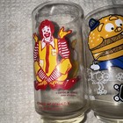  3  Vintage 1977 Mcdonald   s Collectors Glasses Ronald Big Mac Capt Crook
