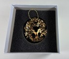 2017 Danbury Mint Annual Gold Christmas Ornament   tree Of Life 