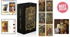 Design 78 Gold Foil Tarot Deck Rider Waite Cards With Gift Box Set New