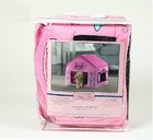 New Brown Deer Dog Cabin Pet Dog Cat House Beds Kennel Puppy Tent Size L 