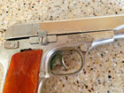 Vintage 1950s Hubley Automatic Colt 6 50  Toy Cap Gun Pistol Model 1911
