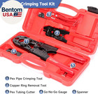 Icrimp Combo Pex Pipe Crimping Tool Kit For 1 2 And 3 4-inch Copper Ring  Meets