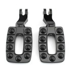 Front Foot Peg Footrest Foot Pedal Non-slip For Speedmaster 2003-2014 Black
