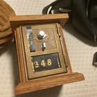 Antique vintage Us Post Office Door Bank  Single Dial Combonation Included