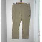 Kuhl Splash Roll-up Pants Womens 20w Khaki Hiking Outdoors Gorpcore Quickdry