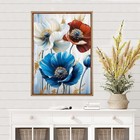 Meiyuda Flowers Diamond Painting Kits For Adults  5d Vintage 30x40cm  L 