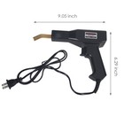 Hot Stapler Plastic Welding Gun Machine Kit Car Bumper Repair Welder Kit Black