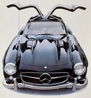 Mercedes-benz 300sl Gullwing Harold Cleworth Afas Poster Art Print 