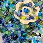 100g Handmade Glass Beads For Jewelry Making - 200 Mixed Styles Assortment