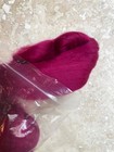Alpaca Direct Merino Wool Roving   4 Oz   Ruby Red