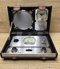 Spirit Of St Louis Travel Radio Alarm Clock Suitcase Am fm Vintage Mini-trunk