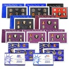 Estate Sale Lot   Us Proof Sets   Coins Money   Coa Hoard 15 Years 