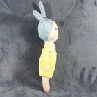 Metoo 17  Angela Plush Sleeping Girl Bunny Rabbit Baby Rag Doll Stuffed Toy