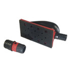 Blackline Hand Sanding Block 125mm X 70mm Hook   Loop Vacuum Dust Extraction