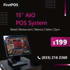 15   Touchscreen Pos Cash Register Till System  Restaurant Caf   Bar