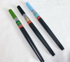 Pentel Japanese - Calligraphy Ink Brush Pen -large  Medium  Small- 3pack