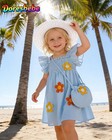Doresbebe 18 Month Girls Dress Infant Girl Clothes Summer Baby Dressing Lively