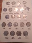     Rare Complete Buffalo Nickel Date Set No 3 Leg   New Folder 1913 To 1938