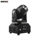 4pcs Mini Rgbw Led 10w Moving Head Light Beam Spot Lighting For Disco Dj Bar