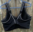 Livi Active Molded Underwire Sports Bra Womens 42f Black Plus Size Athletic