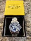 Invicta Pro Diver Men s Quartz 200m Blue Camo Dial Ss Bracelet 40mm Box