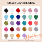 32 Pcs Gel Nail Polish Set  28 Colors Gel Polish With No Wipe Base Coat  Glitter
