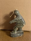 Vintage Hand Carved Soapstone Figure 5  Inuit Alaskan Native Sign Dimu Eskimo