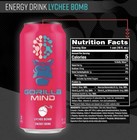 Rare  Gorilla Mind Lychee Bomb Energy Drink Sugar Free 16 Fl Oz  1can 