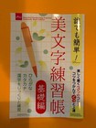 Let s Write Beautiful Japanese Calligraphy Practice Note Calligraphy Pen New