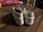 Antique Vintage Little White Baby Shoes 50s  White Horror Art Supply