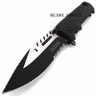 Tac-force Spring Open Assisted Sawback Bowie Tactical Rescue Pocket Knife Blade